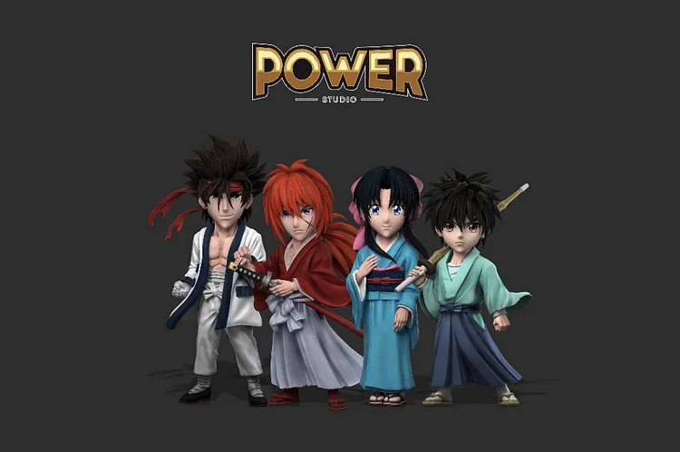 Power Studio - Rurouni Kenshin Myoujin Yahiko Statue(GK)-