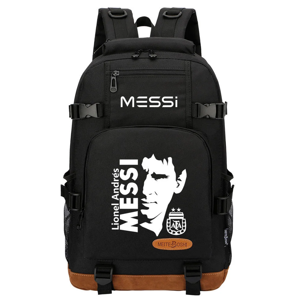 Buzzdaisy Score a Goal with our Lionel Messi Themed Backpack - Perfect for School and Sports!