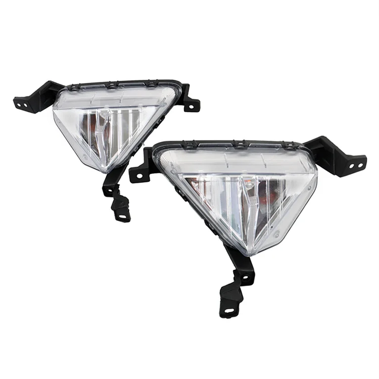 SEBLAFF Front Bumper Grille Fog Lights 9Pcs Bracket Molding Set Grill Assembly Replacement for 2019 2020 Elantra