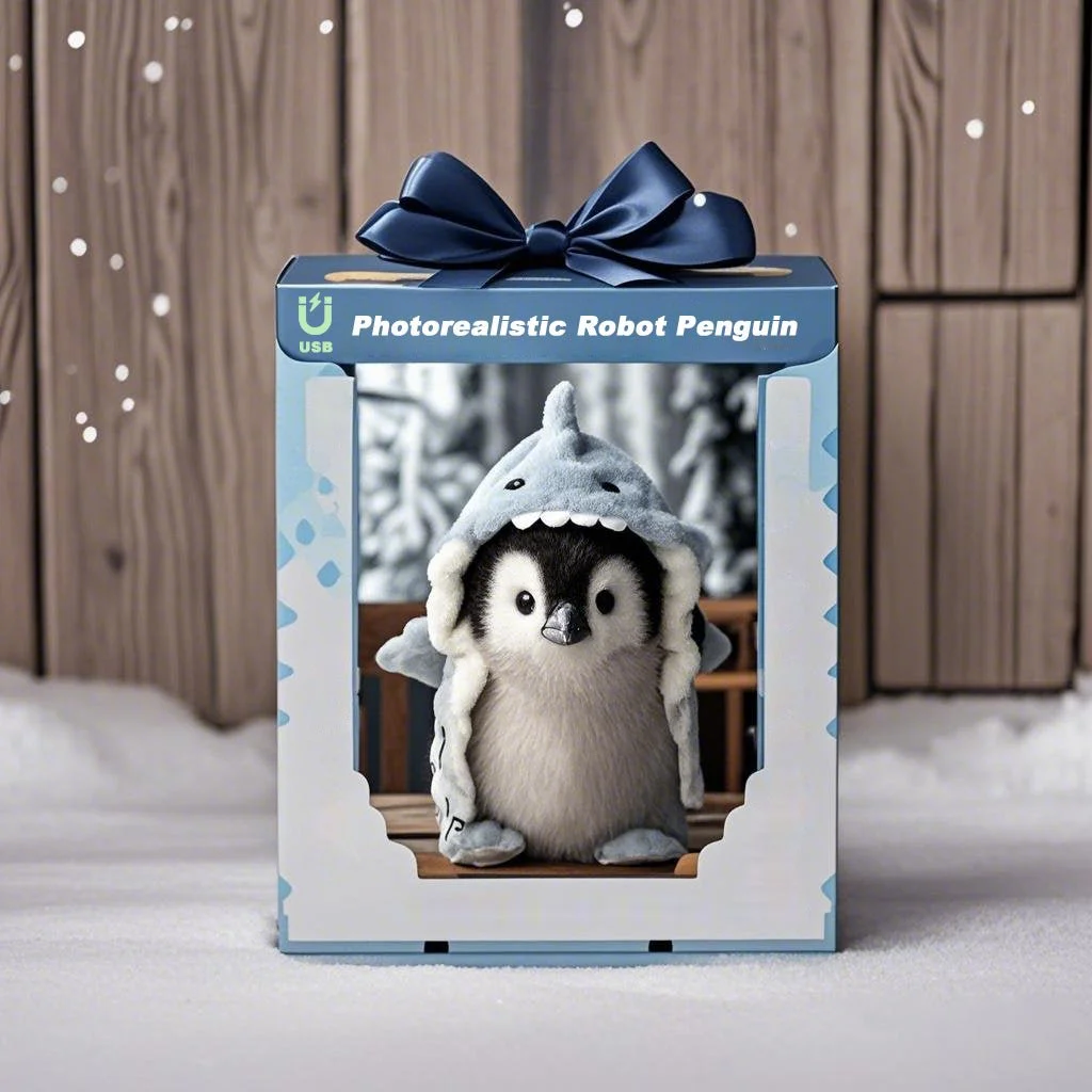 🐧🐧Super realistic plush AI penguin🐧🐧