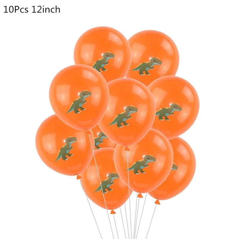 Dinosaur Birthday Party Dinosaur Foil Balloon Confetti Latex Ballons Dino Air Baloon Globos Kids Animal Jungle Party Decoration
