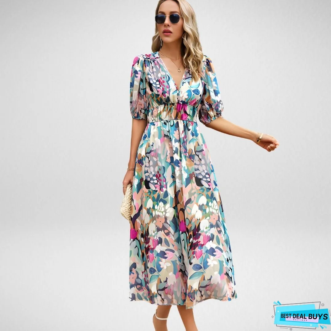 Stellar | Puff Sleeve Dress