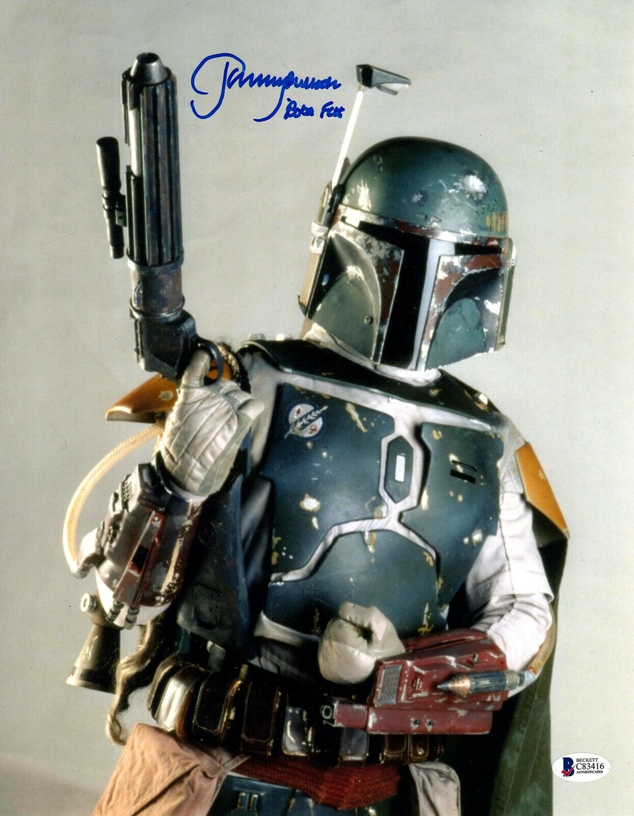 JEREMY BULLOCH Signed STAR WARS Boba Fett