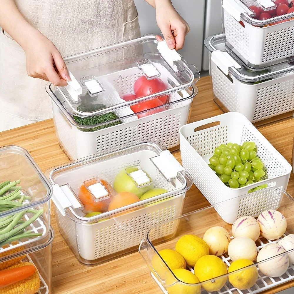 🔥HOT SALE 49% OFF -Fresh Produce Vegetable Fruit Storage Containers