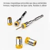 6.35mm Embouts de Tournevis à anneau magnétique amovible