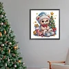 Christmas Bear - Crystal Rhinestone Diamond Painting
