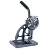 [US Local Warehouse] Semi Automatic Tarpaulin Eyelet Press with 5000Pcs Metal Eyelets 10mm Hand Press Eyelet Grommet Machine for Fabric Leather Banners DIY Projects