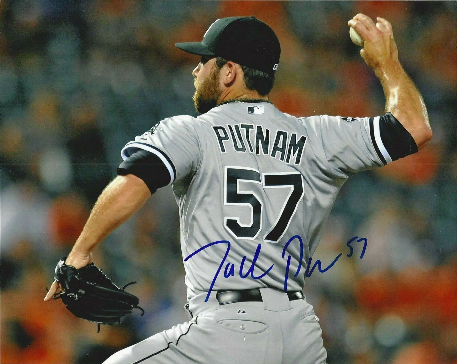 Zach Putnam autographed 8x10 Chicago White Sox#S922