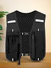 Adjustable Hydration Vest Bag Breathable Running Backpack Bottle Storage Bag