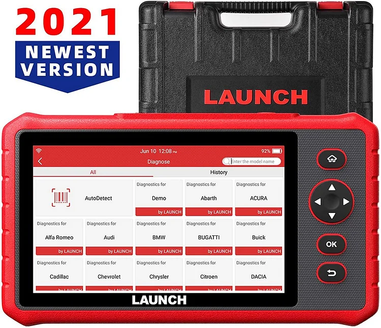 Launch X431 CRP909X Full System OBD2 Scanner with 26 Reset functions