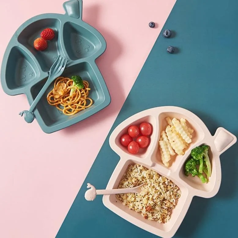 Pastel Kawaii Dinosaur Mushroom Sheep Kids Dinner Cutlery Set SS1715