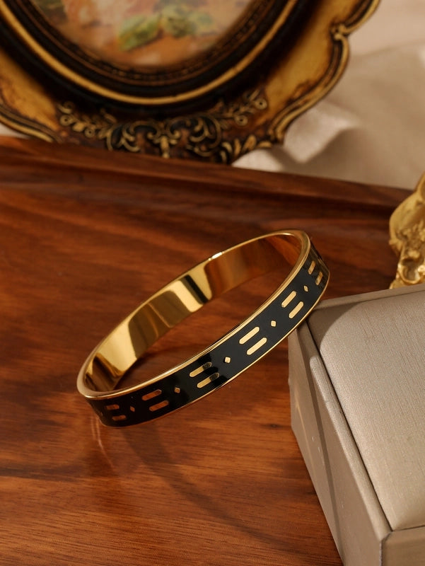 Bohemian Geometric 306 Stainless Steel Bangle In Bulk