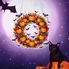 Halloween Wreath DIY Acrylic 5D Crystal Diamond Gem Art Hanging Ornament