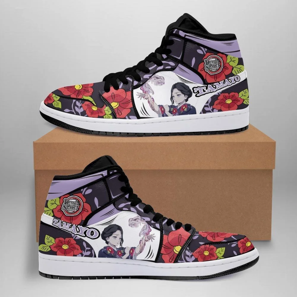 Lady Tamayo Sneakers Custom Anime Demon Slayer Shoes