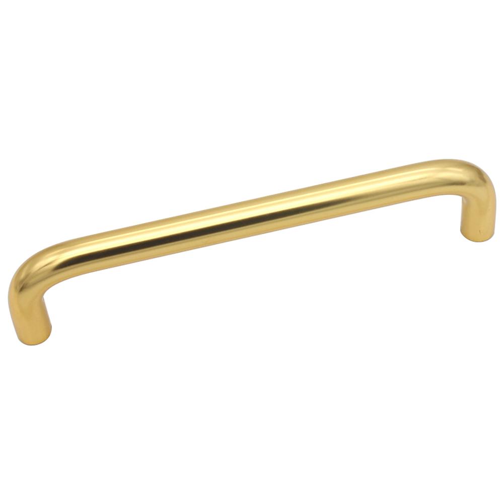 

Aluminum Kitchen Door Cabinet Straight Handle Hardware, Gold, 501 Original