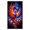 Flaming Phenix-11CT Stamped Cross Stitch 40*70cm/15.75*27.56in(Big Size)