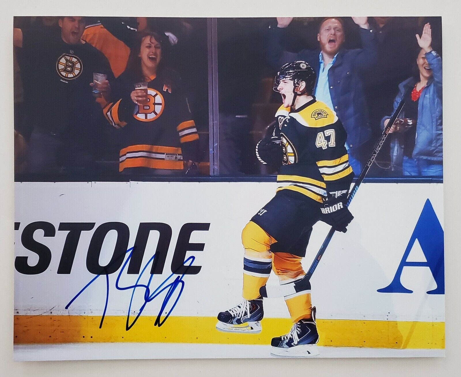 Torey Krug Signed 8x10 Photo Poster painting NHL Boston Bruins Legend Blues Autograph RAD