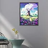 Diamond Painting-DIY Full Round Drill Windmills on Hills(40*50CM)