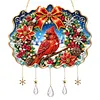 Christmas DIY Acrylic Diamond Painting Pendant Double Sided Paint Suncatcher Hanging Ornament Home Decor Kit 