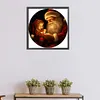 Santa Claus Girl-Paint by Numbers Acrylic Painting 40*40CM