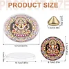 4pcs DIY Diamond Painting Incense Tray Incense Burner Stick Holder (Mandala)