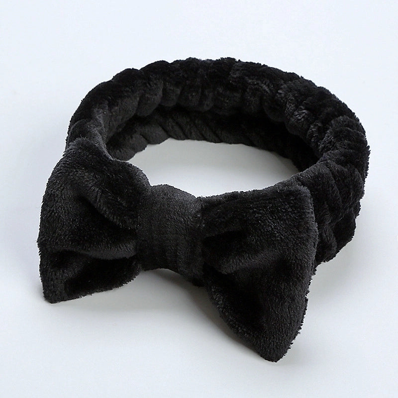 Casual Cute Unisex Bow Knot Leopard Spa Headband