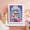 Cartoon Little Girl Diamond Art Painting Kits with Frame 