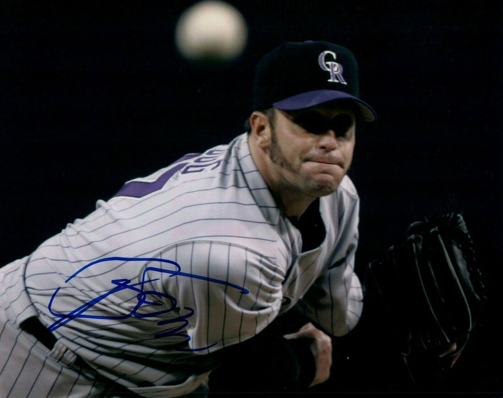 Colorado Rockies Josh Fogg 8x10 Baseball Photo Poster painting (JSA ALOA) Florida Gators Pirates