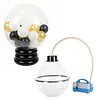 [US Local Warehouse] Balloon Stuffer Filling Tool with Air Pump & Expander Tool Balloon Stuffing Machine Set for Wedding Christmas Birthday Party Decoration (Multi port 2-in-1)