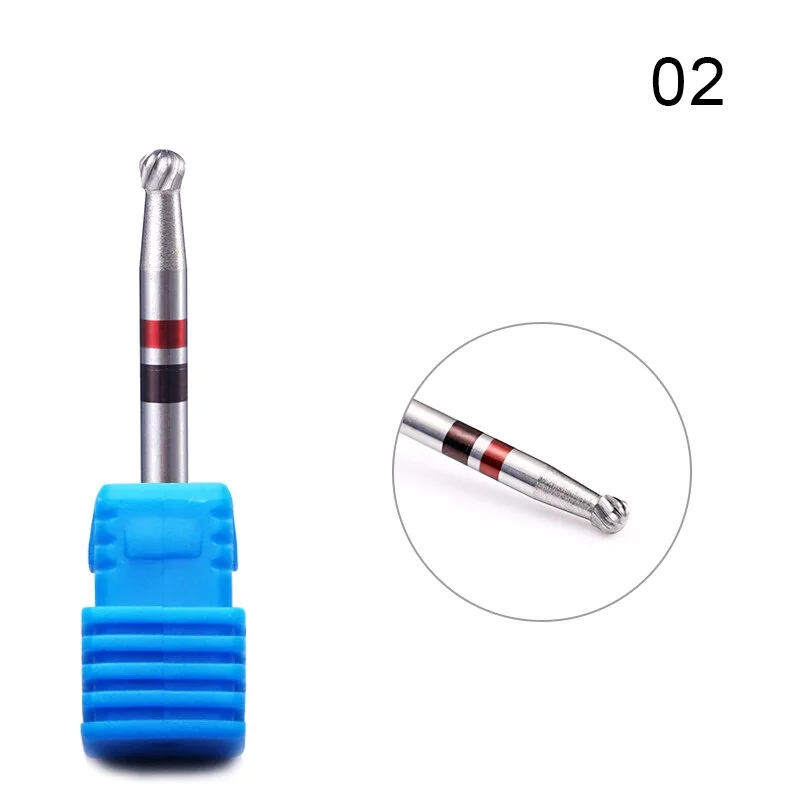 1Pcs Carbide Tungsten Nail Drill Bit Manicure Drill For Milling Cutter Electric Machine Nail Files Buffer Nail Art Equipment-Nail Inspo