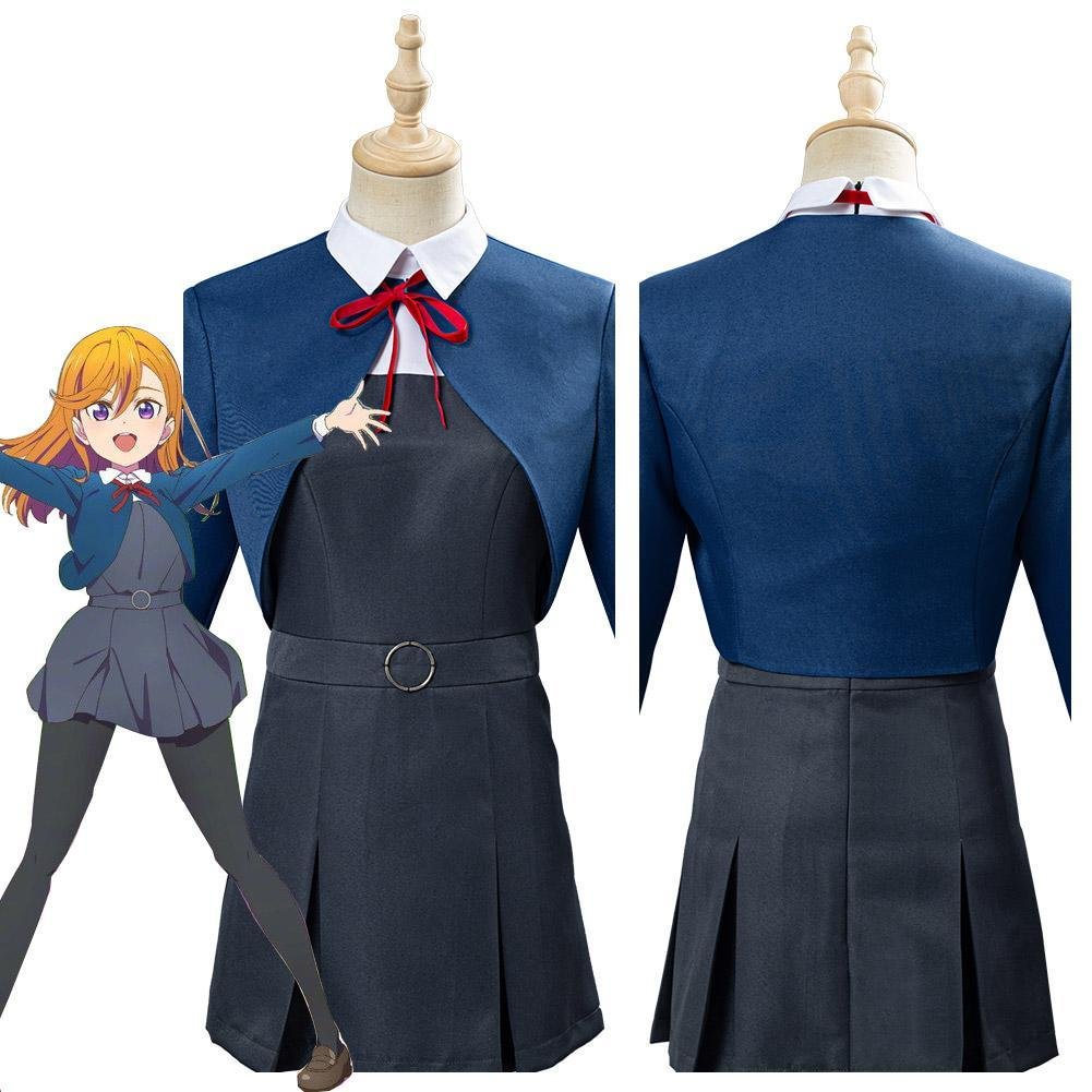 Lovelive Love Live Tang Keke School Uniform Outfit Halloween Carnival Costume Cosplay Costume