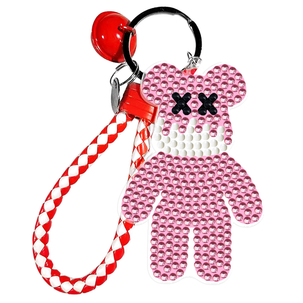 

1pcs Bear Double Sided - 5D DIY Craft Keychain, 501 Original