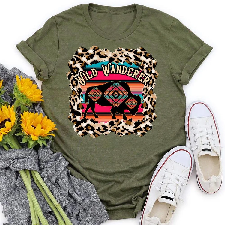 PSL - Wild wanderer Village LifeT-shirt Tee -05782