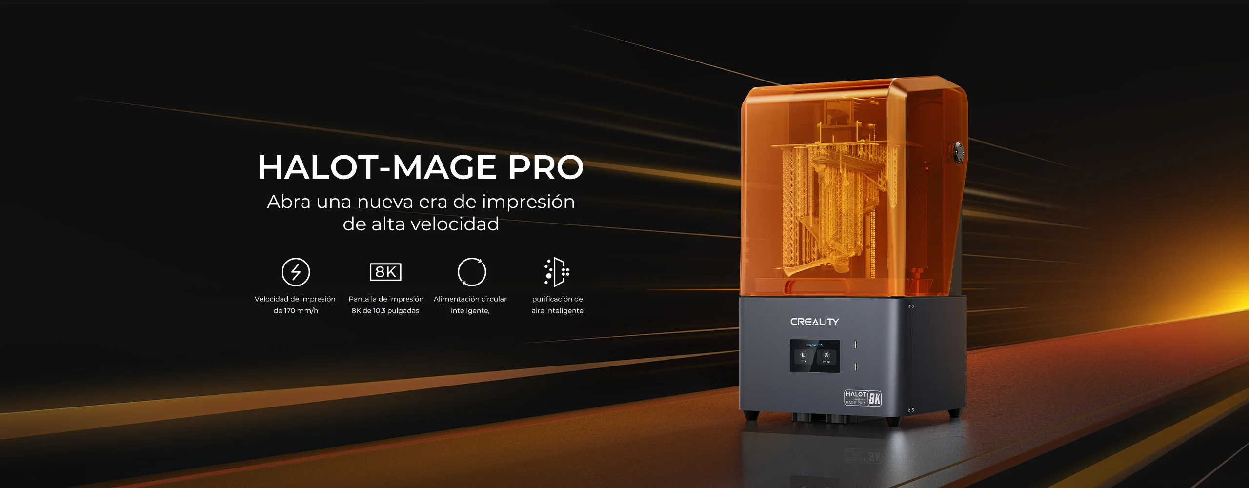 Creality Halot Mage Pro 8K 3D Printer
