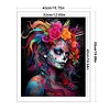 Skull Girls-11CT Stamped Cross Stitch 40*50cm/15.75*19.69in