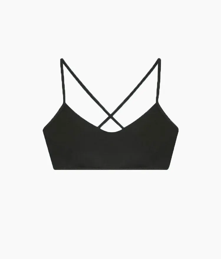 The Maternity Ribbed Voyager Bikini Top - Sea Urchin