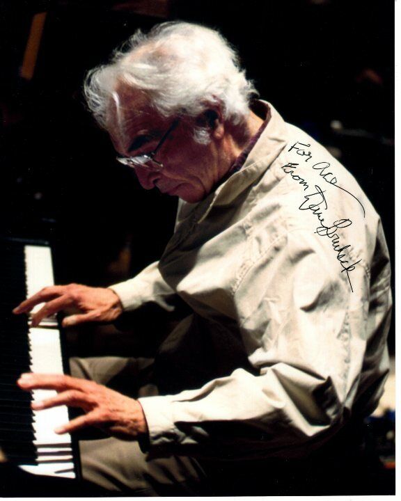 DAVE BRUBECK Autographed Signed Photo Poster paintinggraph - To Ace