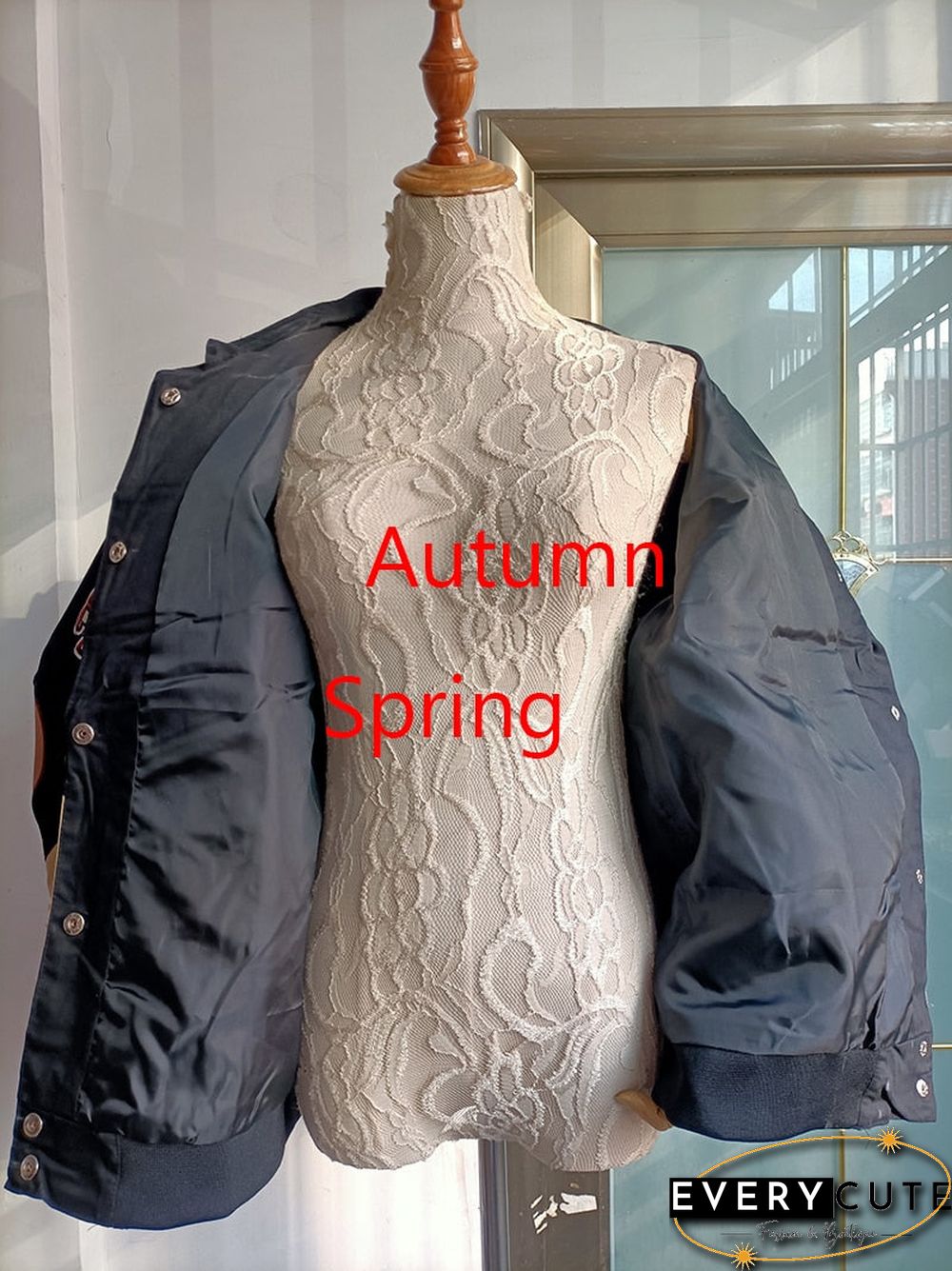 Harajuku Patch Plus Size Coat Winter Autumn Women's Jackets Hip Hop Autumn Long Sleeve Female Jacket Outwear