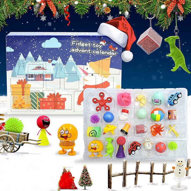 Christmas Countdown Blind Box Fidget Toy