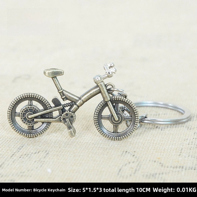 Factory Sales Metal Simulation Shell Pistol Tank Aircraft Hammer Bell Ear Spoon Keychain Uncle Souvenir