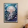 Jellyfish-Special Shaped Diamond Painting