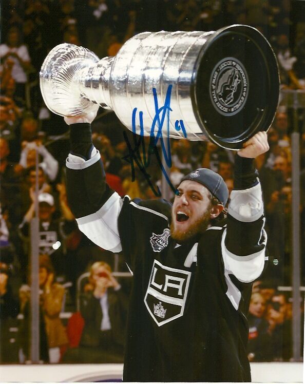 Los Angeles Kings Anze Kopitar Stanley Cup Signed Autographed 8x10 Photo Poster painting COA