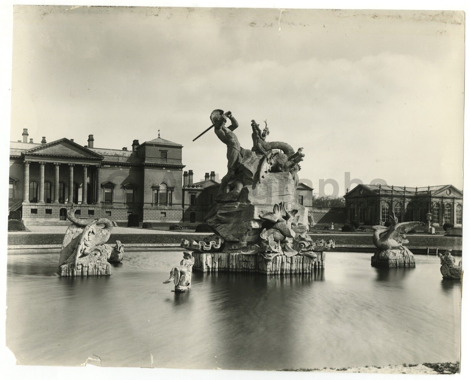 Holkham Hall - Vintage 8x10 Publication Photo Poster paintinggraph - England