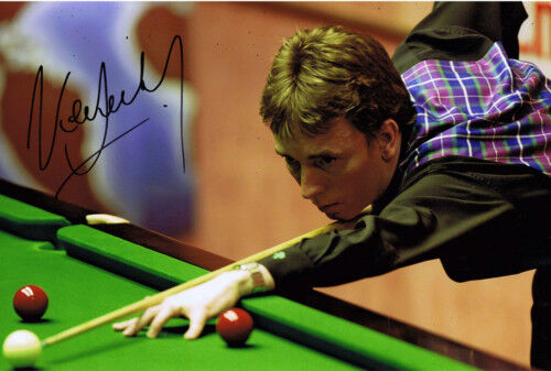 Ken Doherty SIGNED Snooker Champion 12x8 Photo Poster painting AFTAL