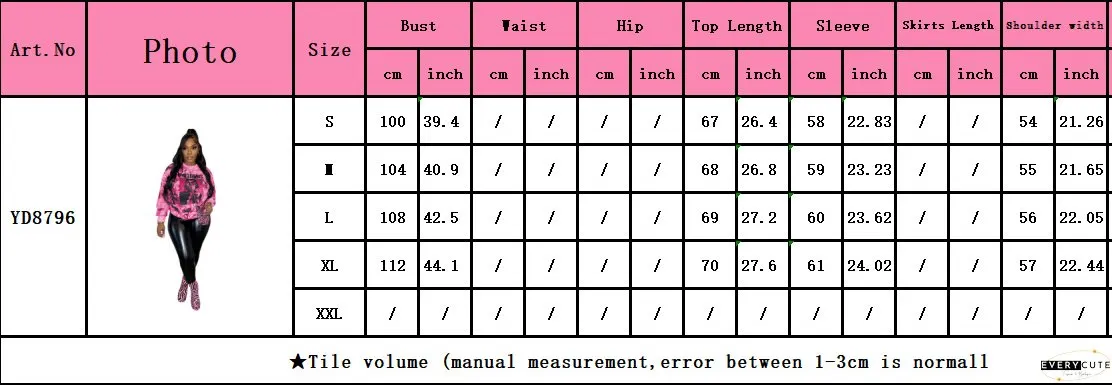 Fashion Casual Printed Long Sleeve Women's T-Shirt Women's Clothing