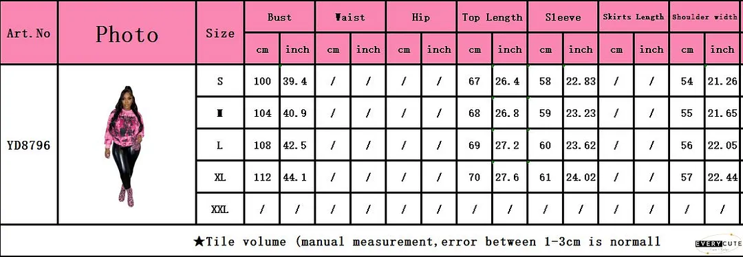 Fashion Casual Printed Long Sleeve Women's T-Shirt Women's Clothing