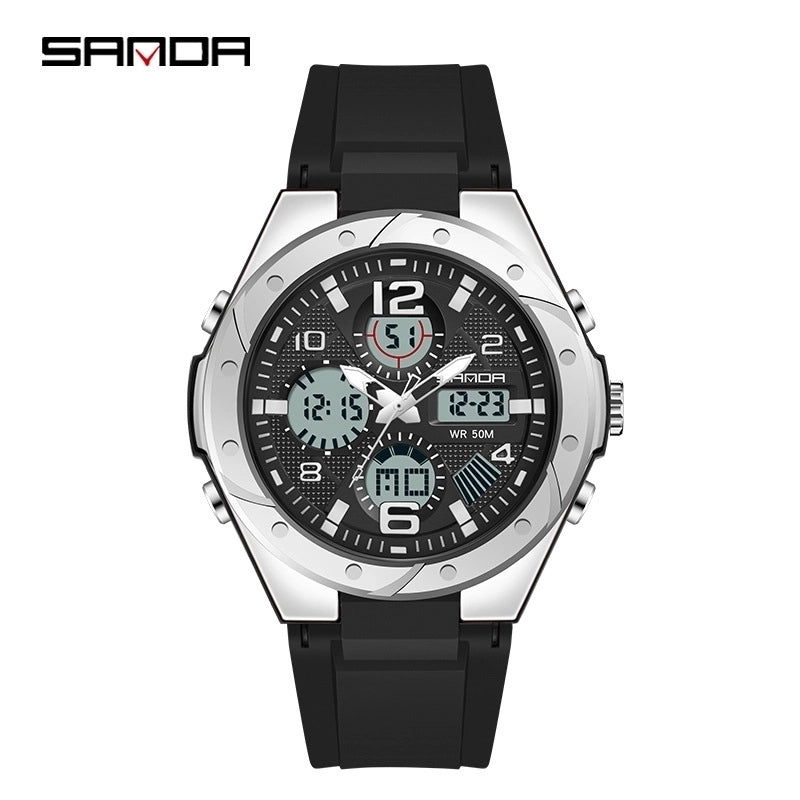 Modern Style Solid Color Electronic Men’s Watches