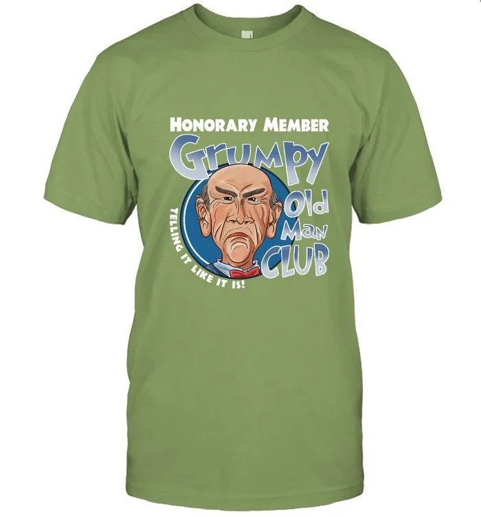 'Walter Honorary Member Grumpy Old Man Club' T-Shirt Celebrating 4th Of July - Independence Day