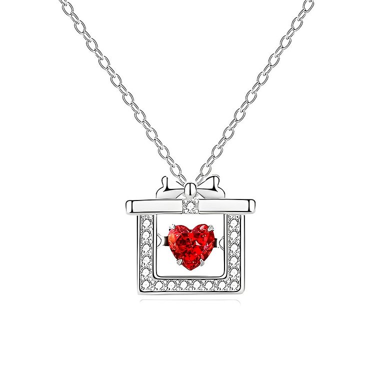 For Daughter-in-law - S925 You are Truly A Gift to Our Family Dancing Gift Necklace
