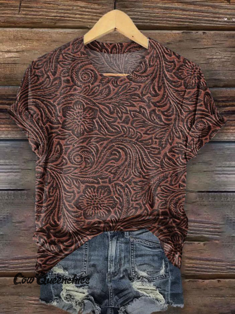 Vintage Art Print T-Shirt Multicolor / S